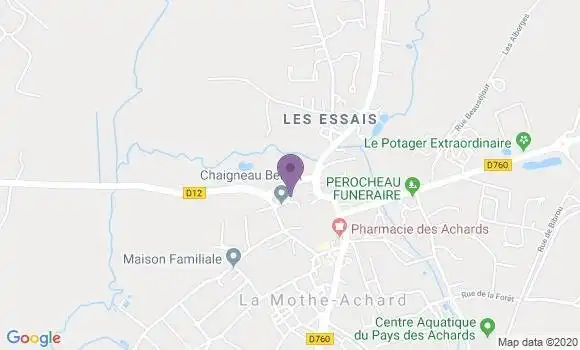 Localisation Mtre Chaigneau Benoît