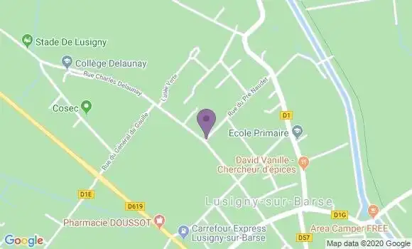 Localisation Mtre Lafon Anne Marie
