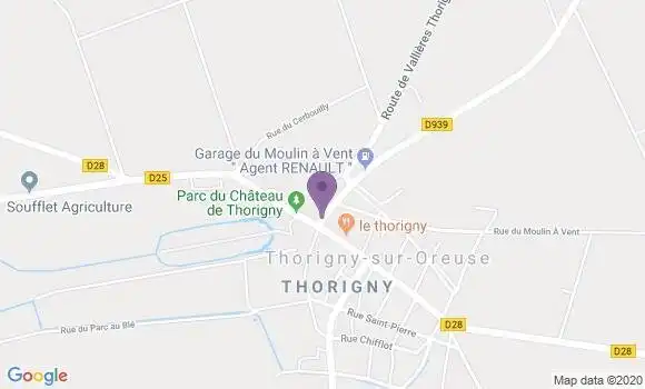 Localisation Mtre Dumaire Lucile
