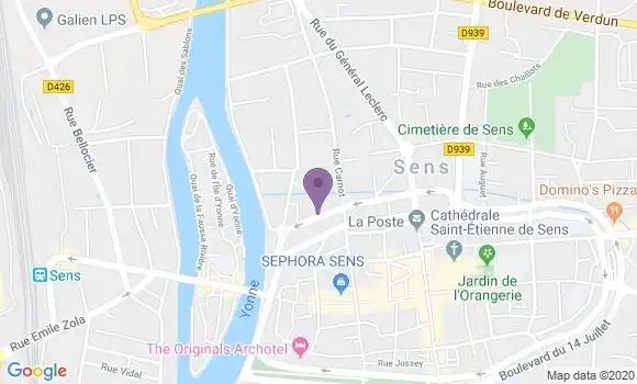 Localisation Mtre Genet Jean Jacques