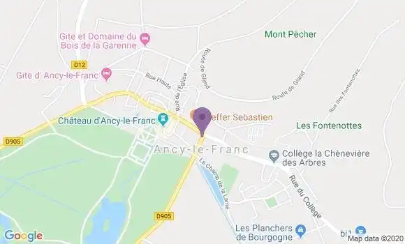 Localisation Mtre Lavoillotte Benoit