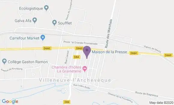 Localisation Mtre Millot Sonnet Marie Christine
