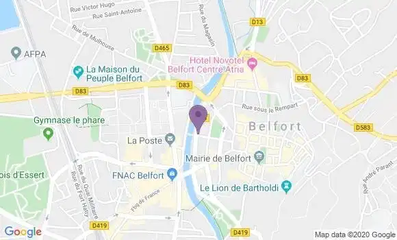 Localisation Mtre Goujon Larriere Sophie