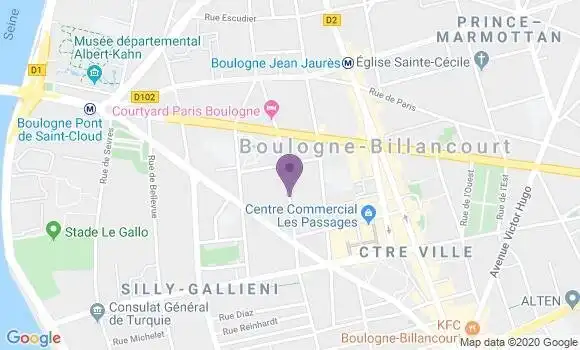 Localisation Mtre Ferran Fabien