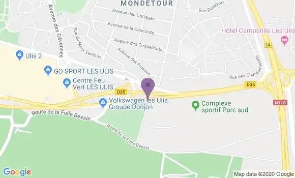 Localisation Mtre Poirier Christophe