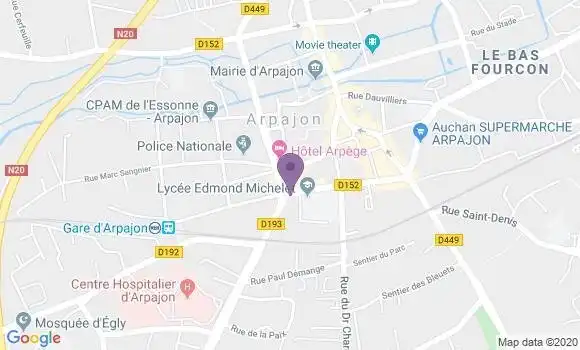 Localisation Mtre Robbe Jean Luc