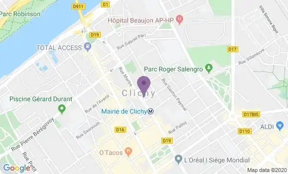Localisation Mtre Bagarry Elsa