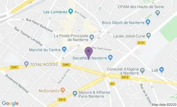 Localisation Mtre Lepany Benoît