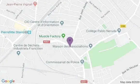 Localisation Mtre Mathieu Jean Jacques