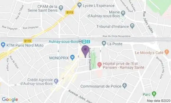 Localisation Mtre Dimeglio Amélie