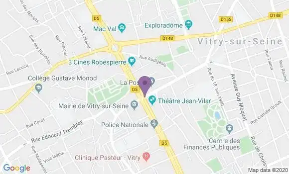 Localisation Mtre Olazabal Isabelle