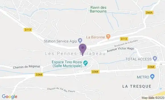 Localisation Mtre Prevot Pierre
