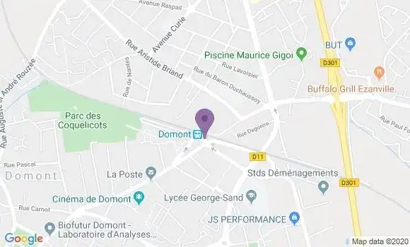Localisation Mtre Joassin Dominique