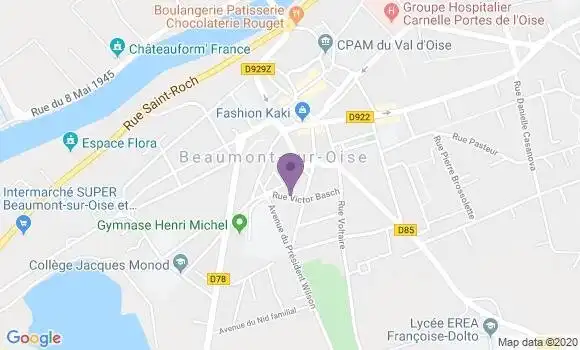 Localisation Mtre Rave Philippe