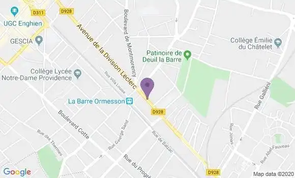 Localisation Mtre Baque Isabelle