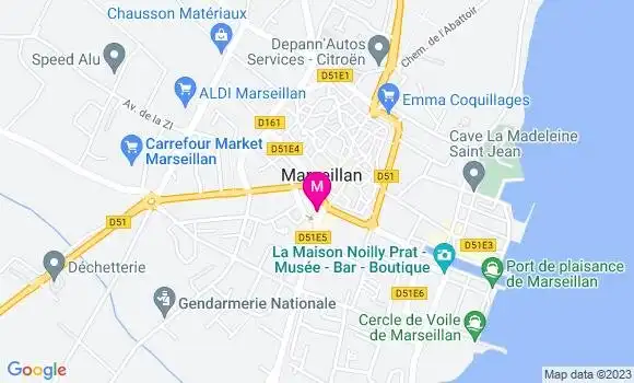 Localisation Mtre Delage Laurent