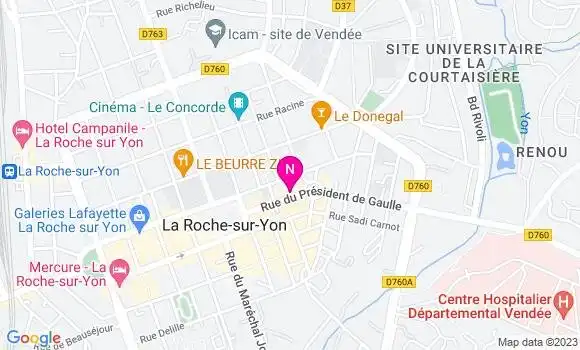 Localisation Mtre Charles Marie Christine