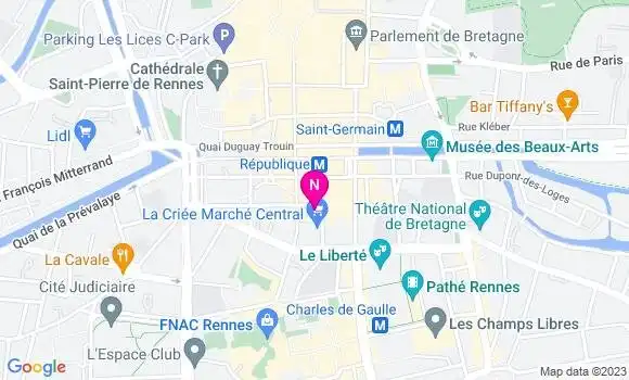 Localisation Mtre Lemetayer Vanessa