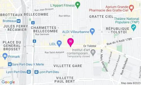 Localisation Mtre Vovor Valentin