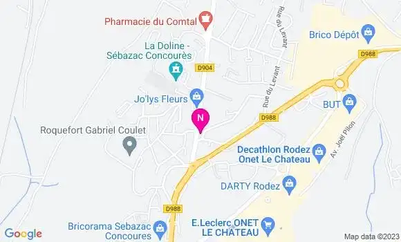 Localisation Mtre Roumec Vergnes Nelly