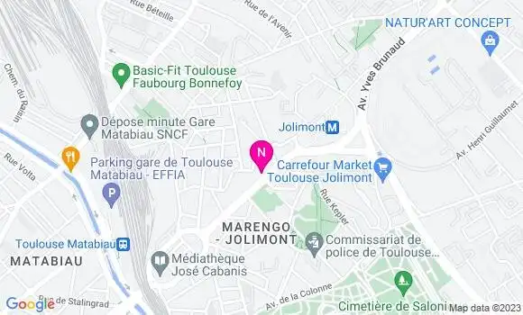 Localisation Mtre Kraft Faugere Marie Hélène