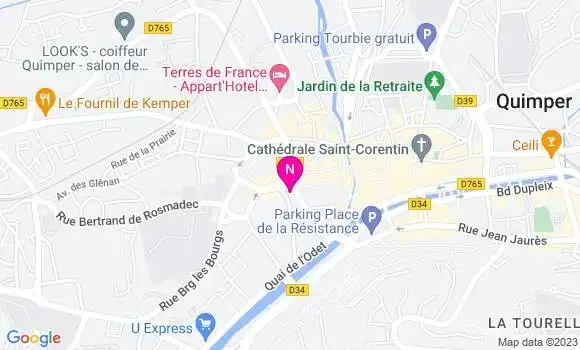 Localisation Mtre Raoul Gwénaël
