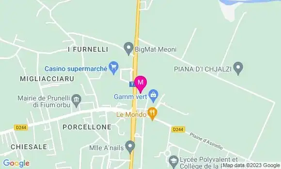 Localisation Mtre Micheli Sylvie