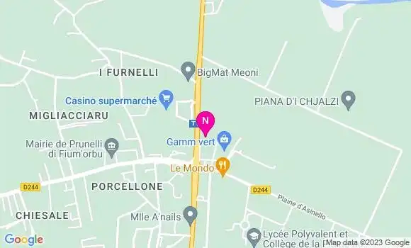 Localisation Mtre Benedetti Floriane