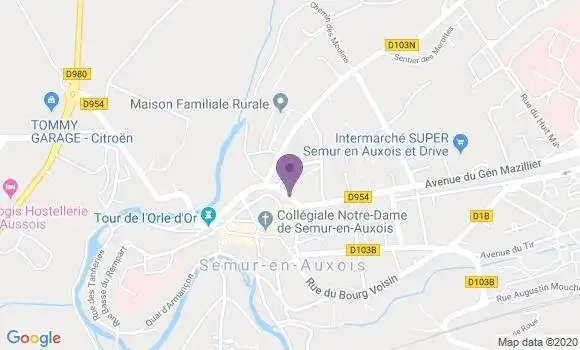 Localisation Mtre Mourot Luc
