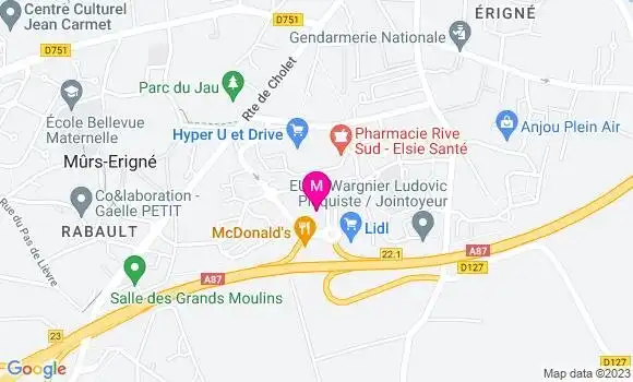 Localisation Mtre Boulet Frédérique