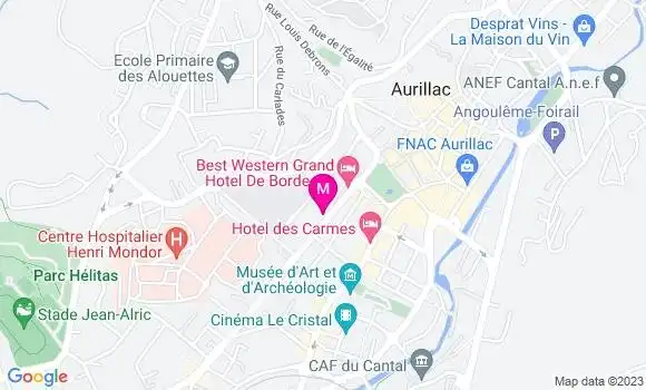 Localisation Mtre Alrivie Vantal Nelly