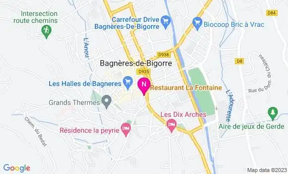 Localisation Mtre Claverie Sandrine
