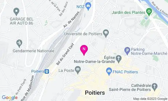 Localisation Mtre Thiesse Sébastien
