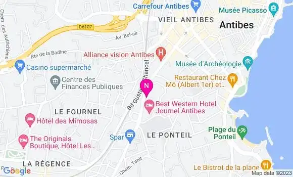 Localisation Mtre Auguet Nathalie