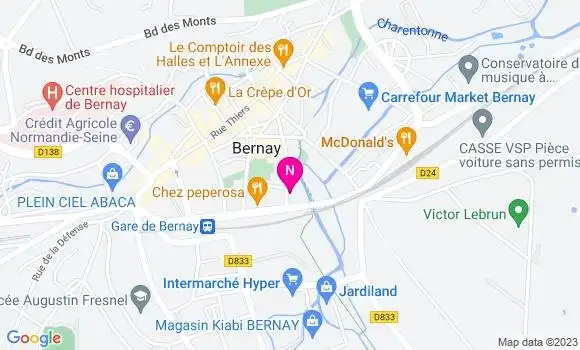 Localisation Mtre Ardiet Franck