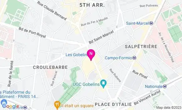 Localisation Mtre Ramassamy Hémavati