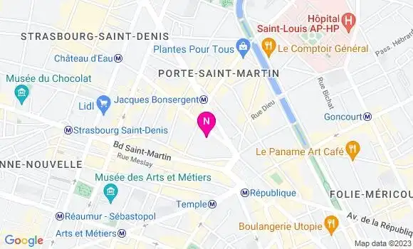 Localisation Mtre Li Dun