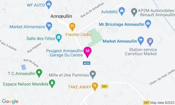 Localisation Mtre Hannebicque Alexandre