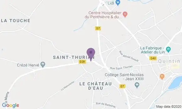 Localisation Mtre Cortyl Bruno