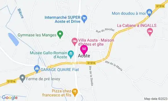 Localisation Mtre Charlon Poulet France