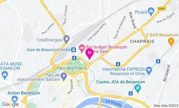 Localisation Mtre Zoller Campan Caroline
