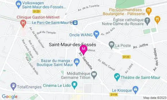 Localisation Mtre Flobert Charles