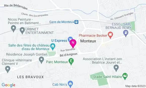 Localisation Mtre Segura Karine