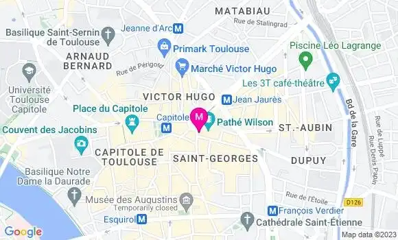 Localisation Mtre Ginesty Antoine
