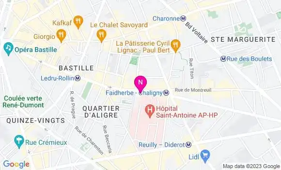 Localisation Mtre Bugna Stéphanie