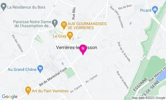 Localisation Mtre Jourdan Valérie