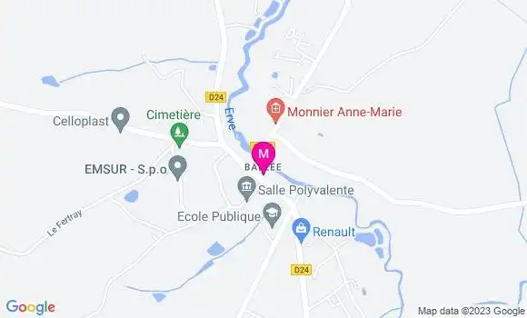 Localisation Mtre Guedon Alain