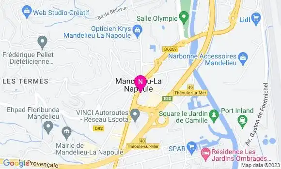 Localisation Mtre Farinelli Marc