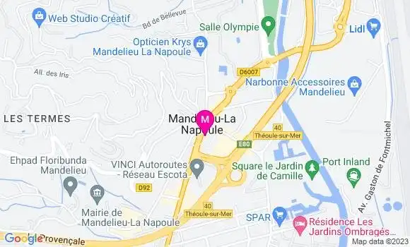 Localisation Mtre Farinelli Julia