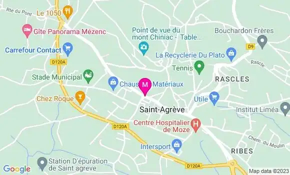 Localisation Mtre Dumas Samuel